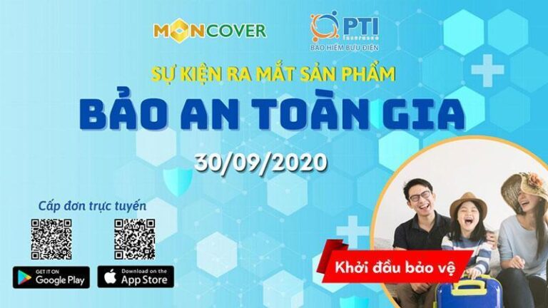 PTI hợp tác Moncover ra mắt sản phẩm bảo hiểm hộ gia đình
