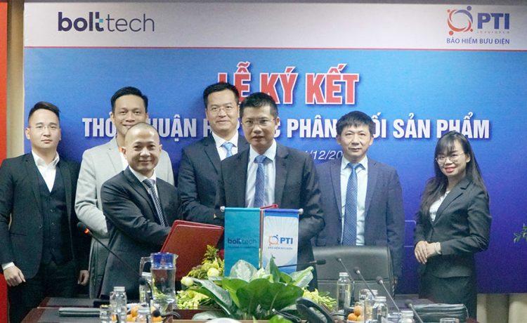 Bolttech sẽ phân phối các sản phẩm của PTI