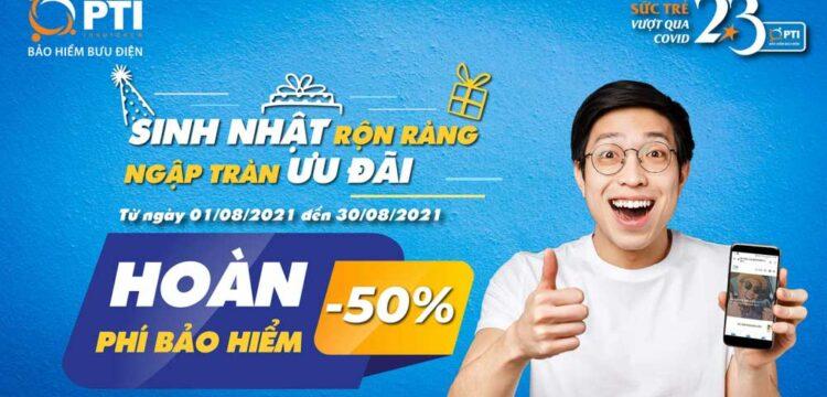 PTI ưu đãi “khủng” nhân dịp kỉ niệm 23 năm thành lập