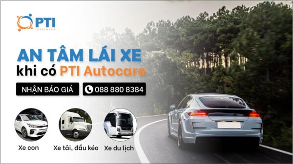An tâm lái xe với bảo hiểm xe PTI Bưu điện