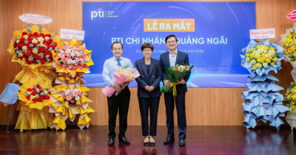 Tổng Công ty Bảo hiểm Bưu điện PTI ra mắt Chi nhánh PTI Quảng Ngãi, mở rộng mạng lưới bảo hiểm tại miền Trung, nâng cao năng lực phục vụ và mang giải pháp bảo hiểm toàn diện đến khách hàng. Tổng Công ty Bảo hiểm Bưu điện PTI ra mắt Chi nhánh PTI Quảng Ngãi, mở rộng mạng lưới bảo hiểm tại miền Trung, nâng cao năng lực phục vụ và mang giải pháp bảo hiểm toàn diện đến khách hàng.