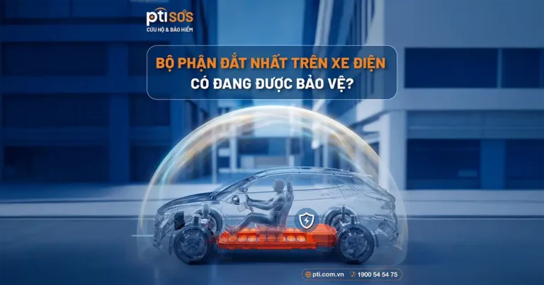 Pin xe điện là bộ phận có giá trị lớn nhất trên xe. Tìm hiểu phạm vi Bảo hiểm Vật chất xe PTI với pin xe điện và những trường hợp loại trừ cần lưu ý.